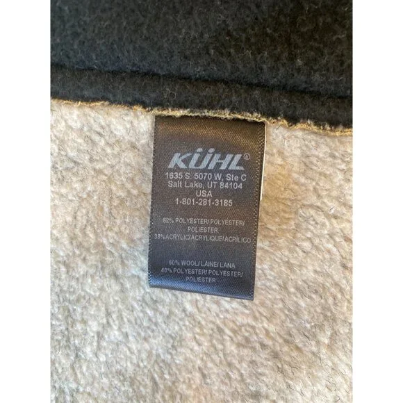 NWT Kuhl Large Dani Sherpa Lined Jacket MSRP$299 Tan NEW - Picture 11 of 13